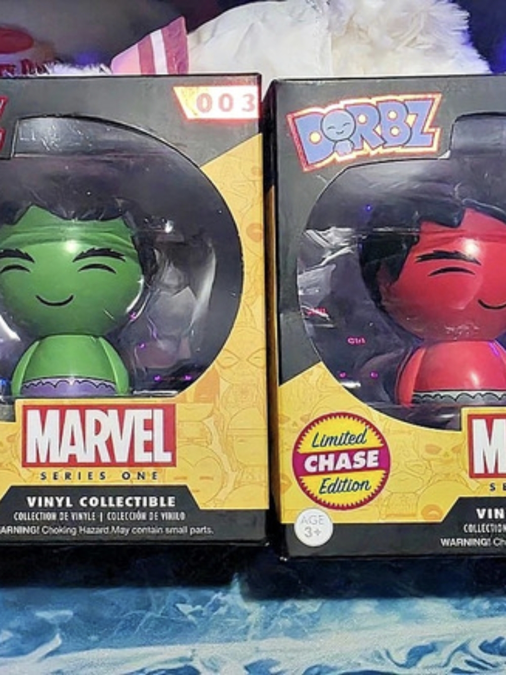 Funko Dorbz Marvel Series One Red Hulk #003 Limited Edition Chase Collectible